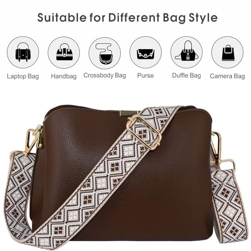 Image of Replacement Purse Strap Shoulder Strap Adjustable Crossbody Strap for Women Crossbody Wide Shoulder Bag