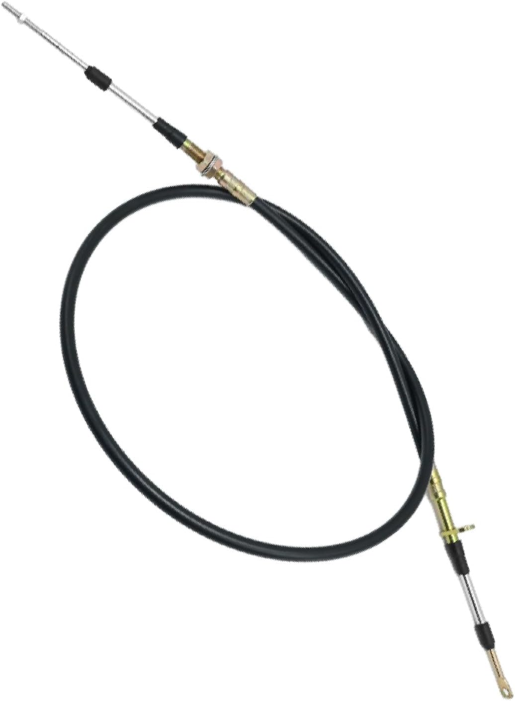 81831 Super Duty Race Shifter Cable 5 Ft Replacement for B&M shifters Transmission Gear Shifter Cable Black