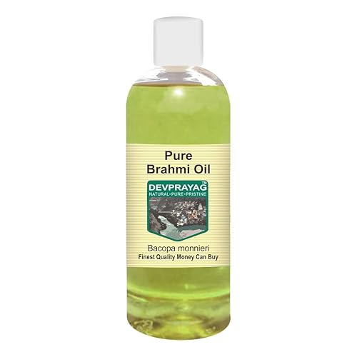 Miniatura 8 de DEVPRAYAG Aceite de Brahmi puro (Bacopa monnieri) de grado terapéutico natural, 3.4fl oz (3.38 oz)