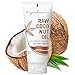 Raw Organic Coconut Oil Tube - 100% Pure & Natural Cold Pressed Coconut Oil for Skin & Hair - 6.7oz