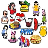 15PCS Shoe Decoration Charms for Clog Sandals, Shoe Accessories Charms for Adults