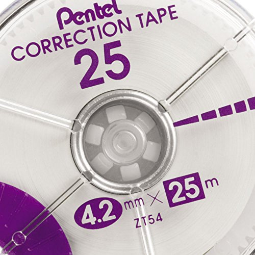 Pentel - Confezione di 12 correttori roller, 25 m