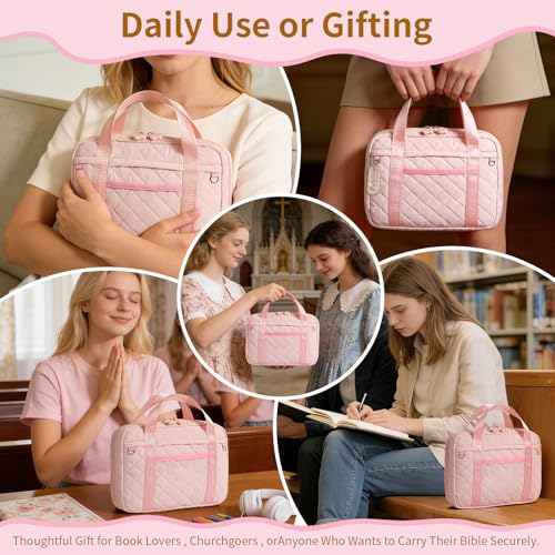 40% Off Quilted Bible Cover for Women with Code S9TAAOE6