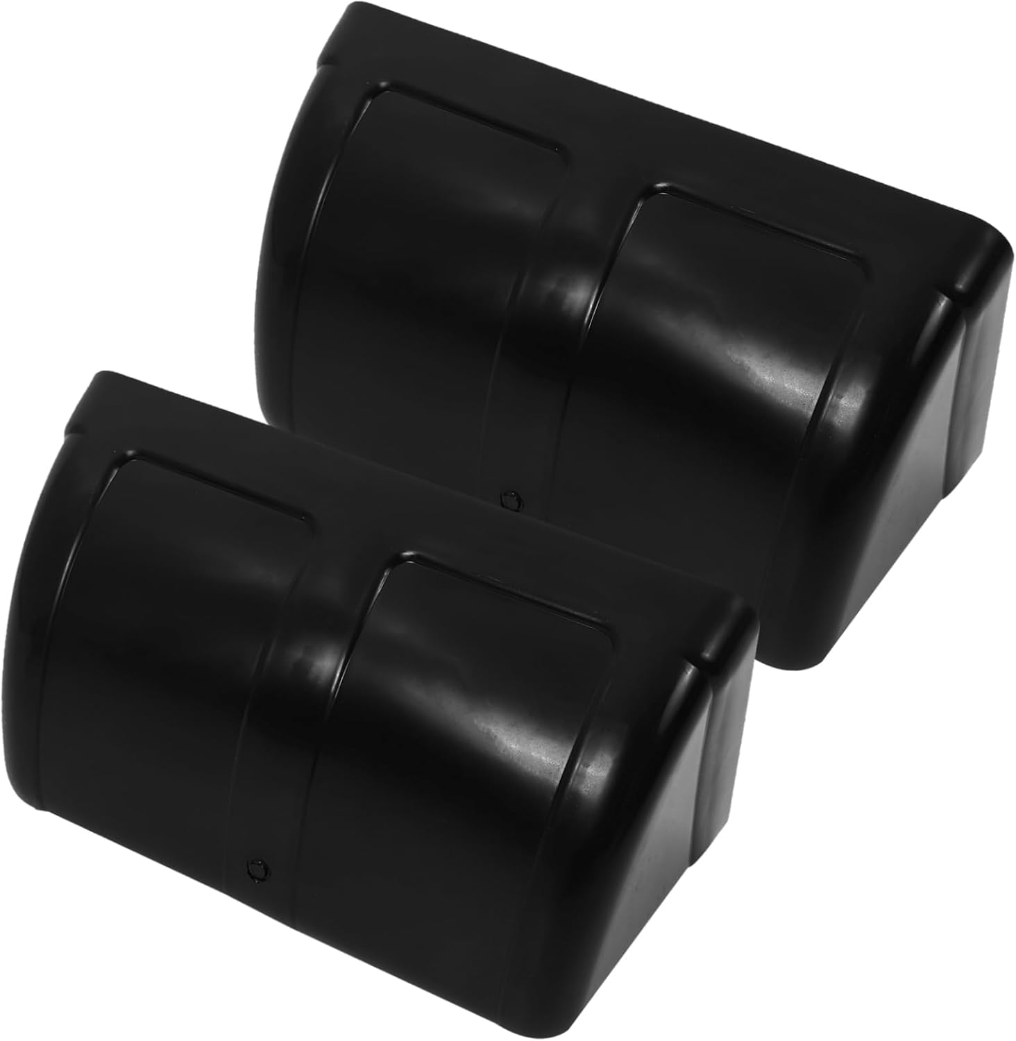 2sets Standing Chicken Feeder Chicken Feeding Trough Plastic Poultry Feeder