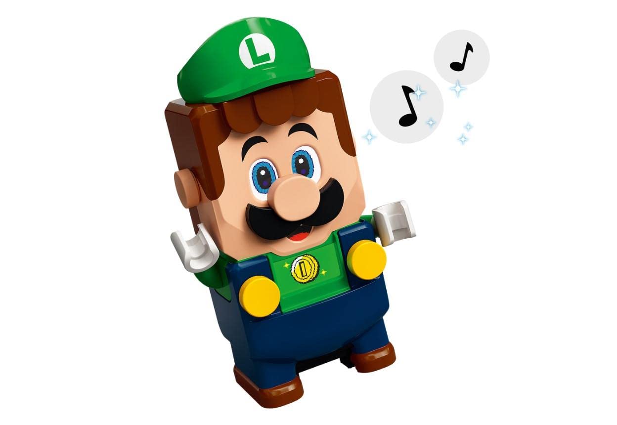 LEGO Super Mario 71387 Przygody z Luigim — zestaw startowy; kreatywna kolekcjonerska zabawka dla dzieci (280 elementów)