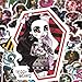 50PCS Monster High Stickers for Water Bottles Stickers for Teens,Adults | Perfect for Waterbottle,Laptop,Phone,Hydro Flask Travel Vinyl Stickers Waterproof (Monster High)1