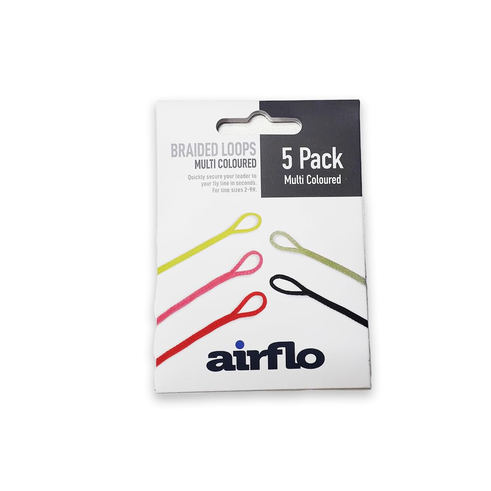 Airflo Ultra Braided Loops Colour Coded - Trout - Pack 5 Colours