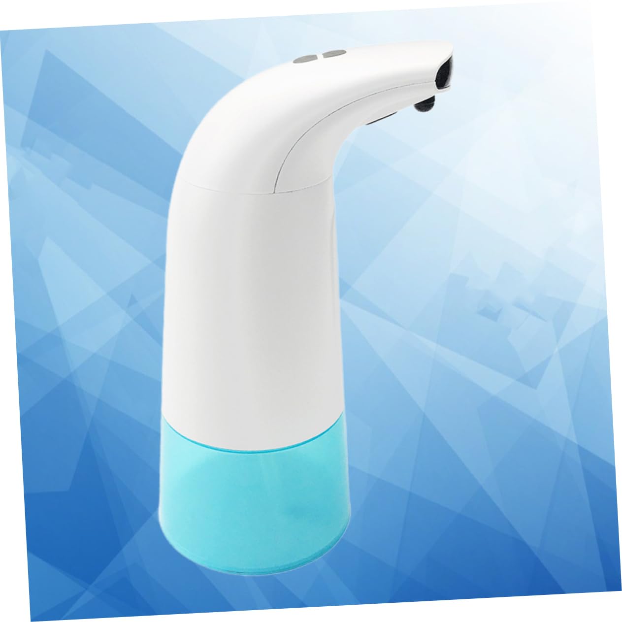 Mipcase Dispenser di Sapone Automatico a Schiuma, Sensore, Bianco, in Abs, per Bagno e Casa, a Basso Consumo Energetico