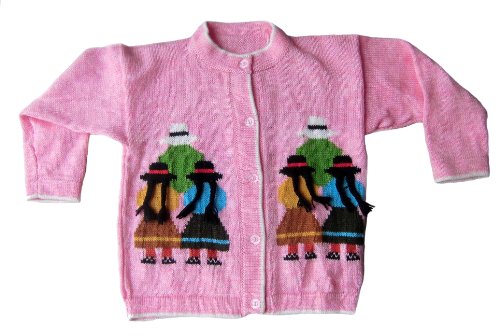 Gilet fille rose pour l'école et les sorties de mi-saison