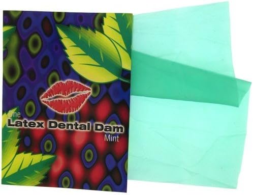 Trust - paquete de 5 látex bucales, Verde, 1