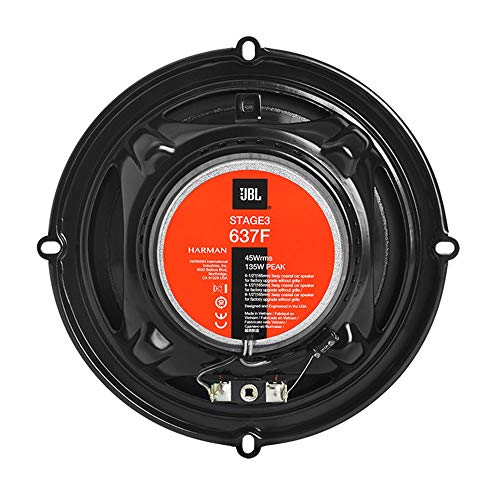 Image of JBL Stage3 637F 6 inch-1 /2 inch Three-Way Car Audio Speaker No Grill