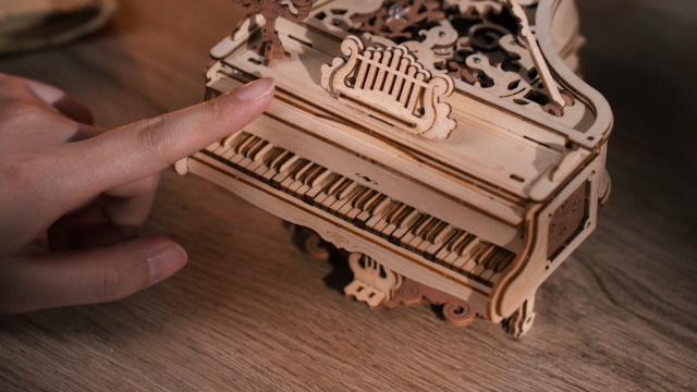 Amazon.com: ROKR 3D Wooden Puzzles for Adults 223pcs Piano Model