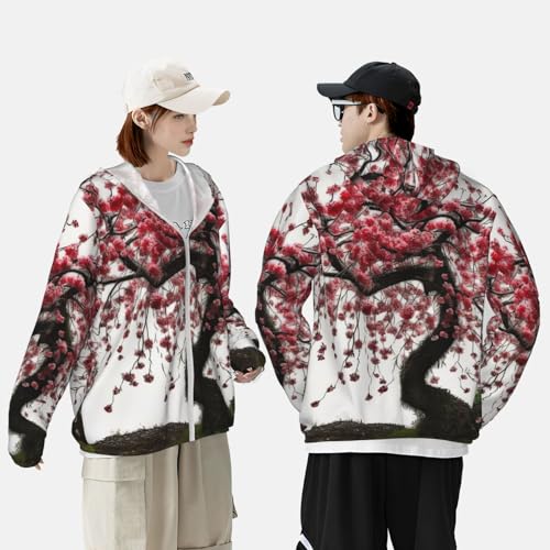 Chaqueta con protección solar UPF 50+ manga larga con capucha miniatura 2