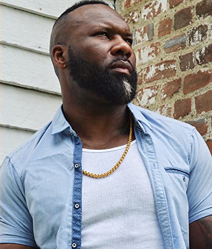 Square Rolo Chain Necklace 2mm 5mm Stainless Steel Round Box Necklace for Men Women Jewelry2