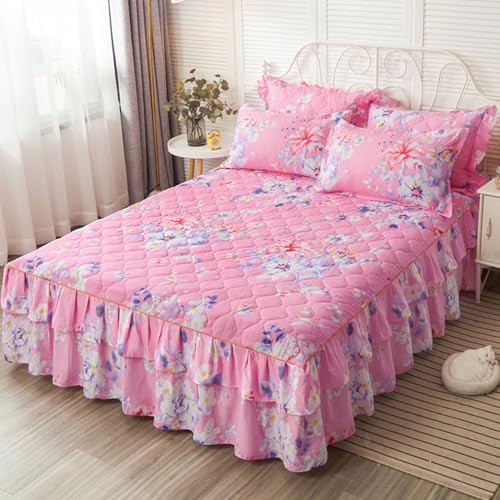 Fzigenle ���� �x�b�h�X�J�[�g 180*200 �P�n ���� �J���[b17 ���� �ۉ� �L���e�B���O �_�炩 �g���� �_�u�� �N�C�[�� �L���O �����O �H ���ꂢ�� �x�b�h�J�o�[ �V�[�c�J�o�[ �}�b�g���X�J�o�[ ���G��ǂ� �_�炩�� �Y���h�~�q���t��