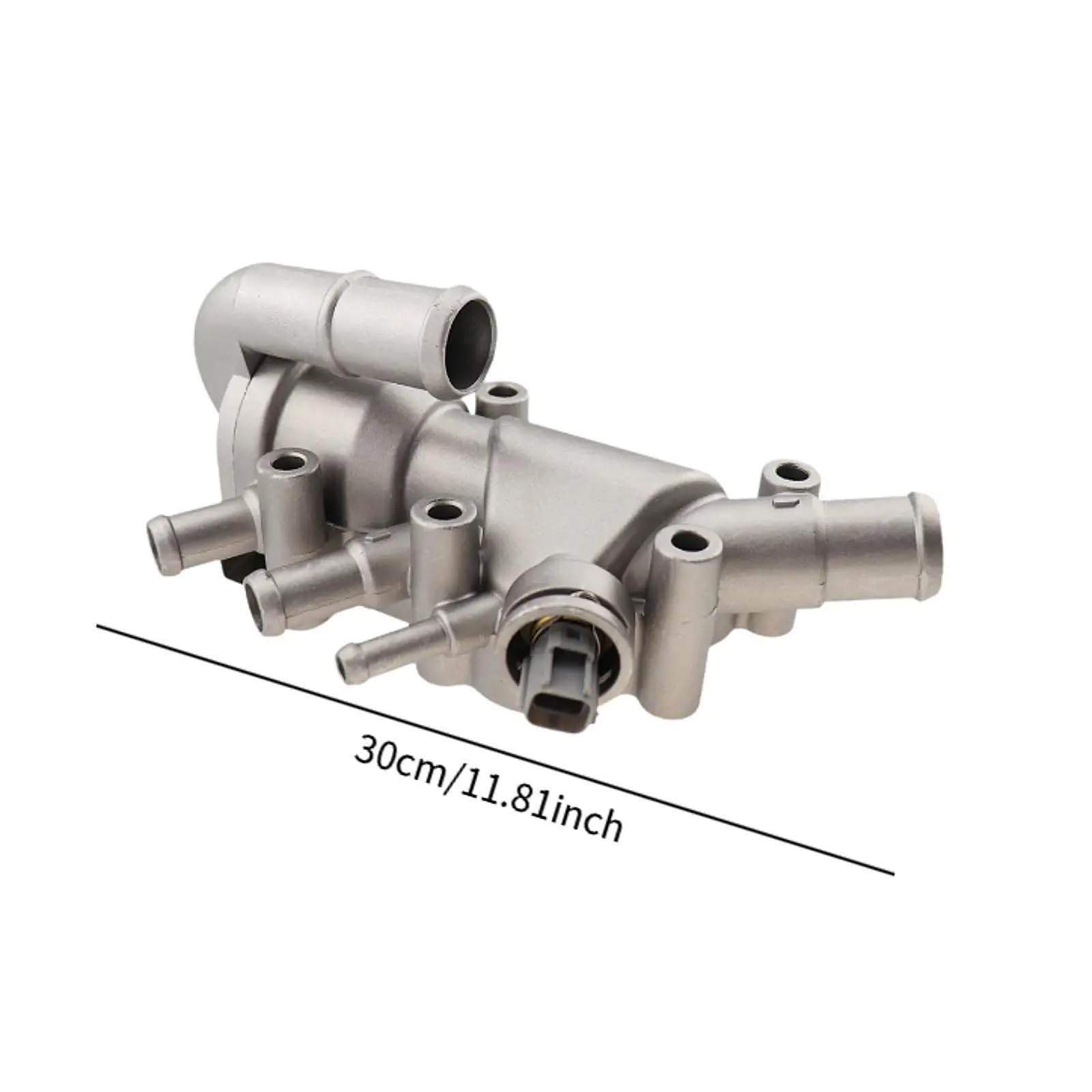 Termostato Motore Duratec Motore Liquido Di Raffreddamento Termostato Assemblea Unità Di Sostituzione Kit 2S6G9K478A2B Compatibile Con Ford Per Fiesta Per Mk5