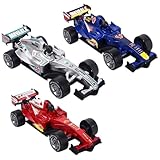 JhavexToy F1 Rennmodelle 3 Stück F1 Auto Modell, Diecast Legierung Sammler Spielzeug Autos- Spielzeug Autos Set Mini Rennen Set, Rennfahrzeug Kinder Spiel für Jungen Mädchen