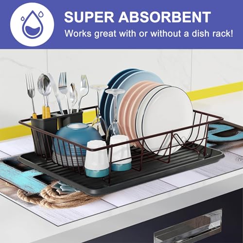 Image of HOMETITUTE Coffee Stove Cover 28x20 Diatomite Heat Resistant Non Slip Pad (pattern*6)
