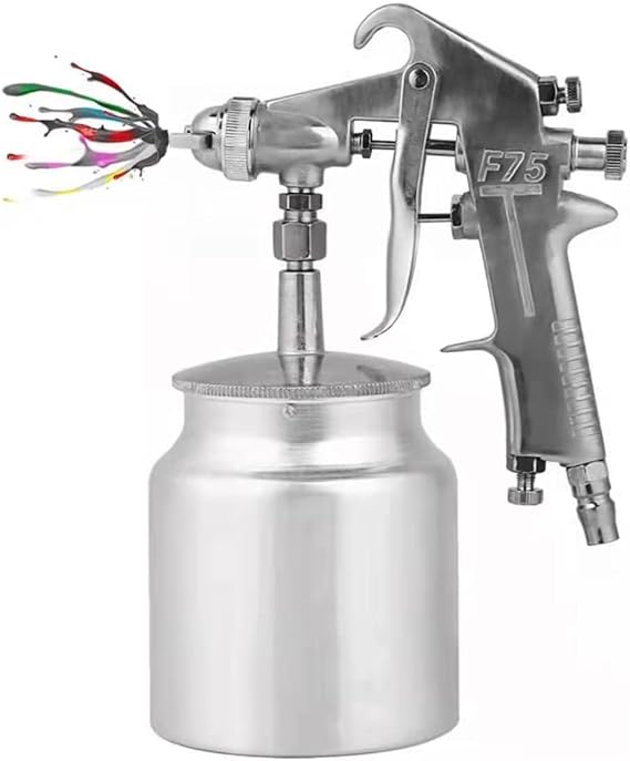 KAGOR Air Undercoating Spray Gun with Suction Feed Cup