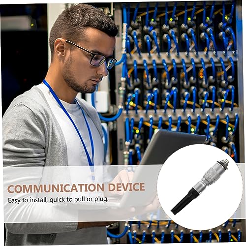 Conector de Panel de Cable Artibetter YC8 para Aviación Plata miniatura 2