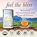 Wild Bliss Organic Red Raspberry Leaf Tea Pregnancy and Menstrual Support - Loose Leaf Herbal Tea - 1.76 Oz - 25 Servings