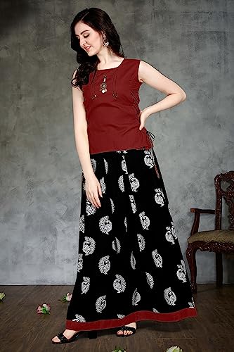 MILASTRU maroon cotton co-ord set – image 4