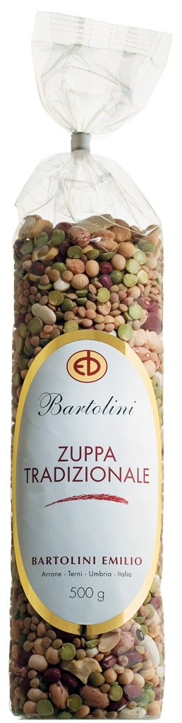 Bartolini Hülsenfrüchtemischung Zuppa tradizionale — Zuppa tradizionale für Suppen, 500 g
