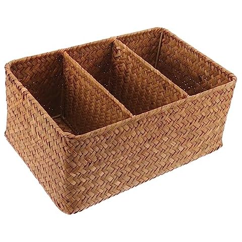 Ciieeo Panier de rangement en osier Cover