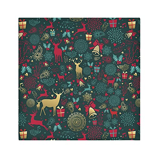 Serviettes de table lavables et réutilisables en polyester pour simplifier l'entretien