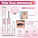 PROLASHBEAUTY Lash Cluster Glue Clear Lash Glue Lash Bond and Seal for Eyelash Clusters 2-3S Fast Drying Waterproof Strong Hold 72H+ Eyelash Glue (10ml, Clear Bond & Clear Seal)