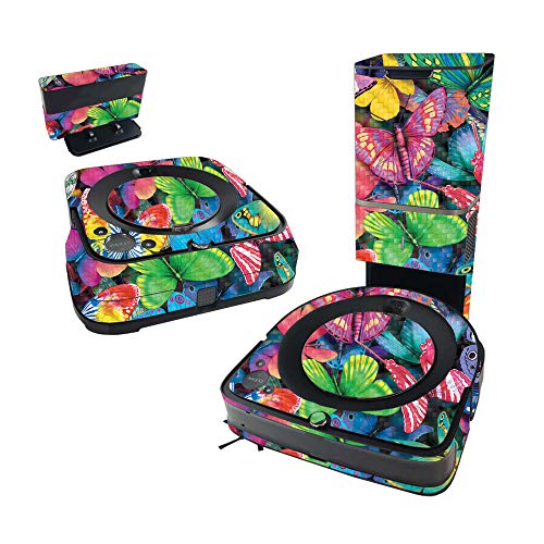 MightySkins Carbon Fiber Skin iRobot Roomba s9+ Braava m6