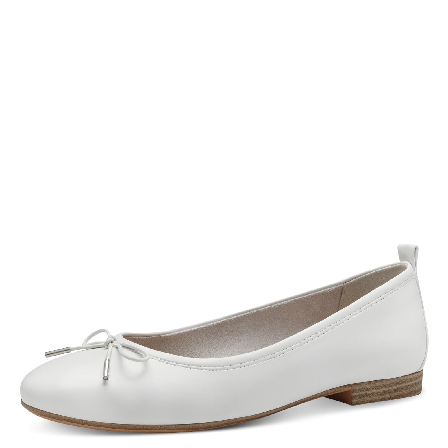 Tamaris Ballerina Women's Elegant White, EU 36