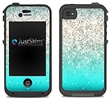 Beach Sparkle Ombre Skin Decal for Lifeproof iPhone 4/4S Case Design (Case not included)