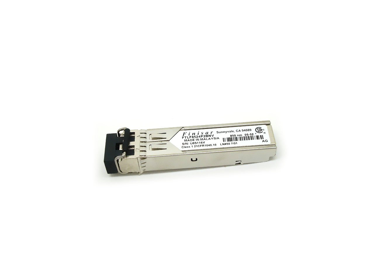 4 Moduli Mini GBIC Finisar FTLF8524P2BNV-HD – 1000Base-SX 4 Gbps – Usati
