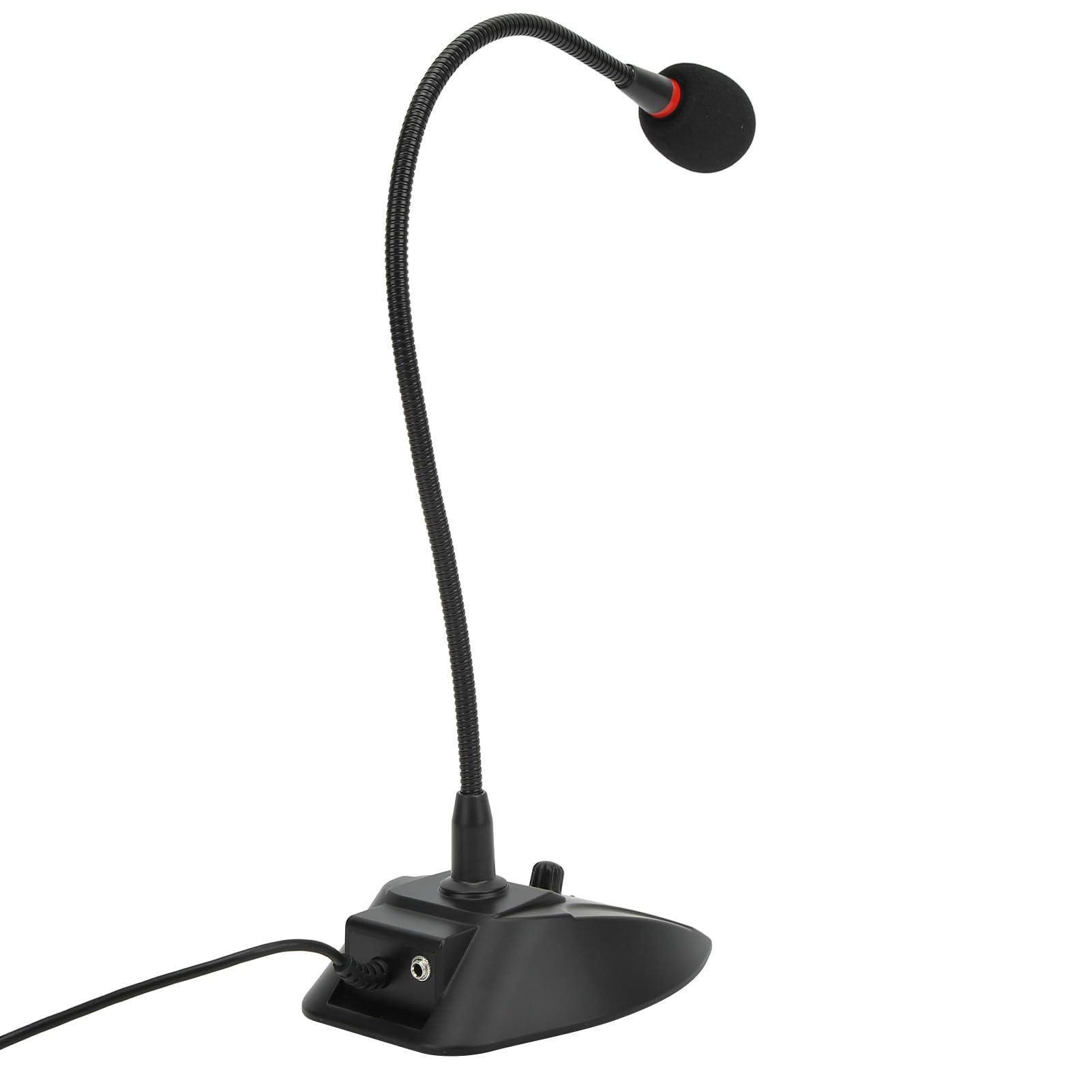 Bewinner Microfono per Conferenze USB con Pickup Cardioide, Collo di Cigno Regolabile e Filtro Pop per Computer, Lezioni Online, Streaming Live, Podcast, Giochi