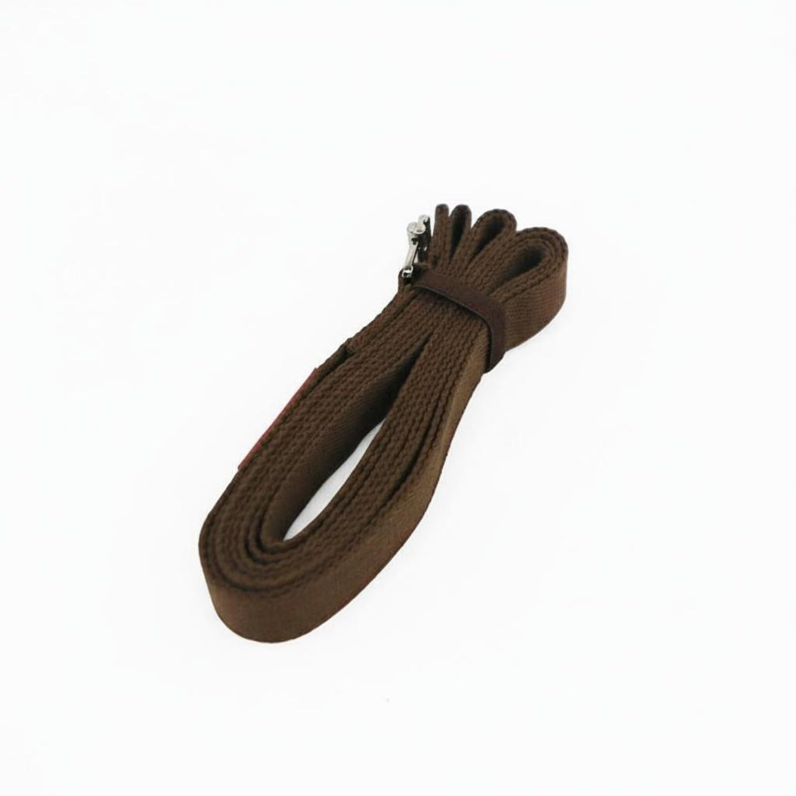 Stretching Belt Belt Deepen Stretches Stretching Strap Stretching Strap with Buckle Improve Flexibility Cotton Stretching Belt, Brown, 1.8M|Sporting Goods | Fitness, Running & Yoga | Yoga-picture-23