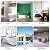 12 Pack 12" x 12" Interlocking Rubber Bathroom Flooring Tiles Non-Slip Splicing Waterproof Mat Modular Interlocking Cushion Mat for Drain, Deck, Pool, Patio, Balcony, Shower, Kitchen, Yard (Gray)
