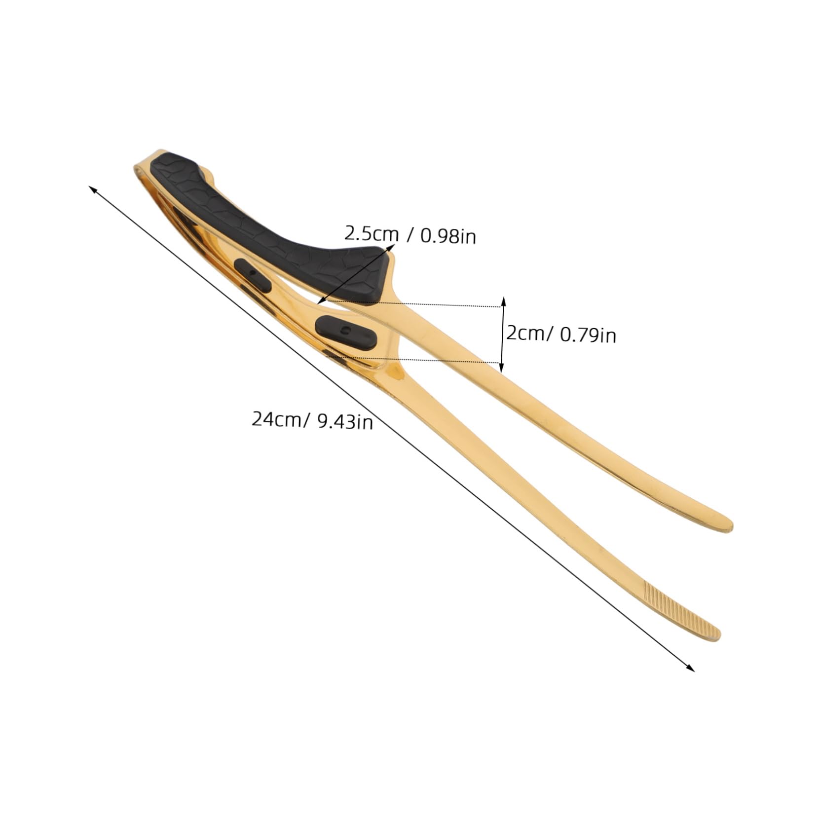 HANABASS Multi-purpose Outdoor Barbecue Grill Tongs Food Tongs Strong Grip for Steak Buffet Serving