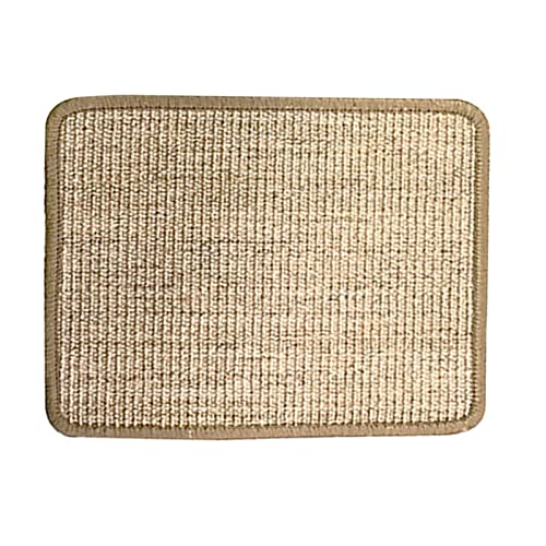 Generic Arranhador para gatos de estimação tapete de sisal para arranhar gatinhos para esmerilhar ga