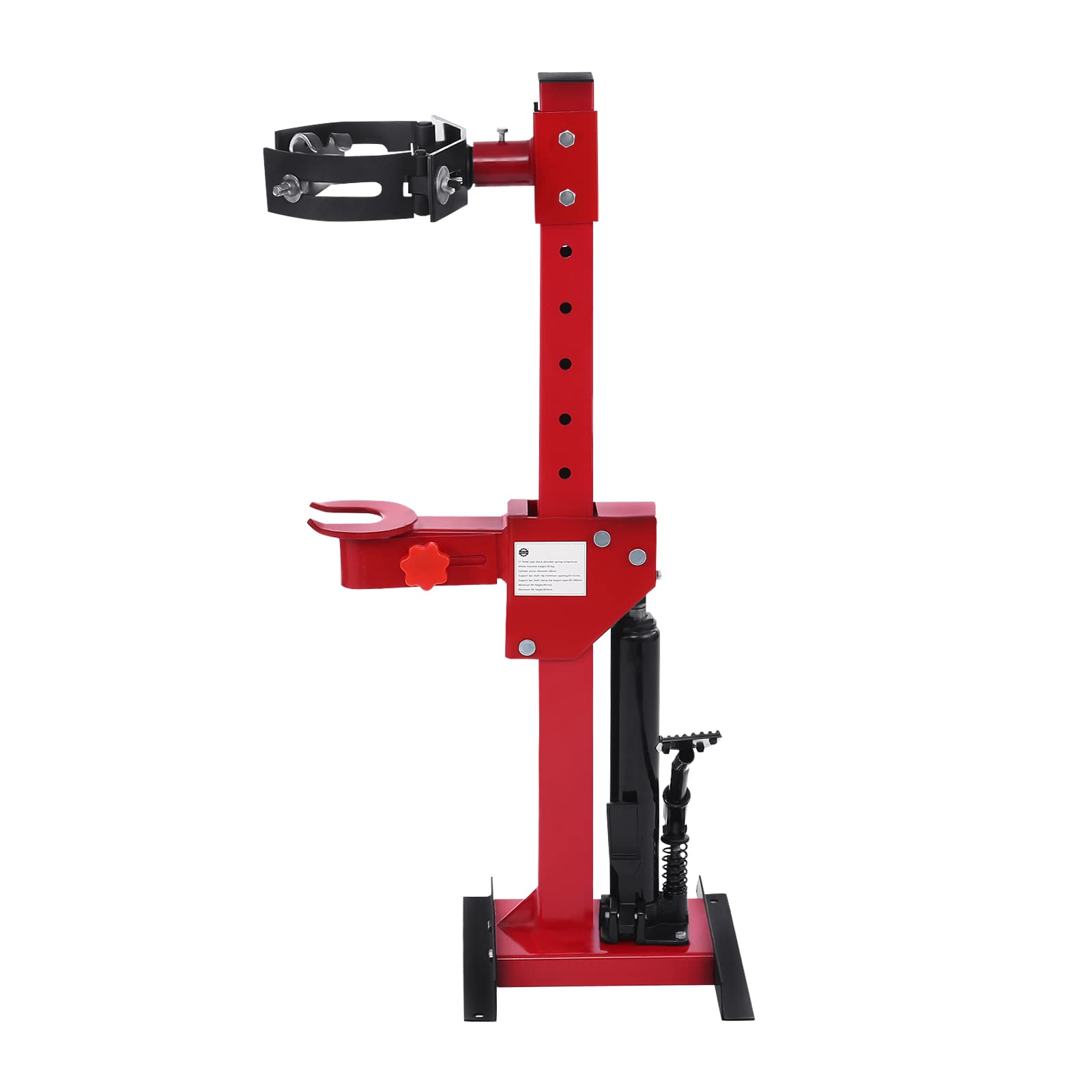 Tensor de resorte hidráulico 2,5T 5512LBS herramienta de coche tensor de resorte puntales hidráulico compresor de resorte control herramienta hidráulica