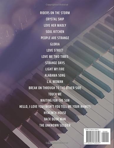 The Doors Sheet Music: Piano/ Vocal/ Guitar