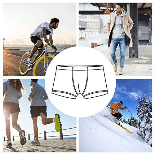 EAQ Custom Underwear Personalized Boxers for Men with Face Funny Shorts Underpants Valentine's Day Gifts for Boyfriend 5