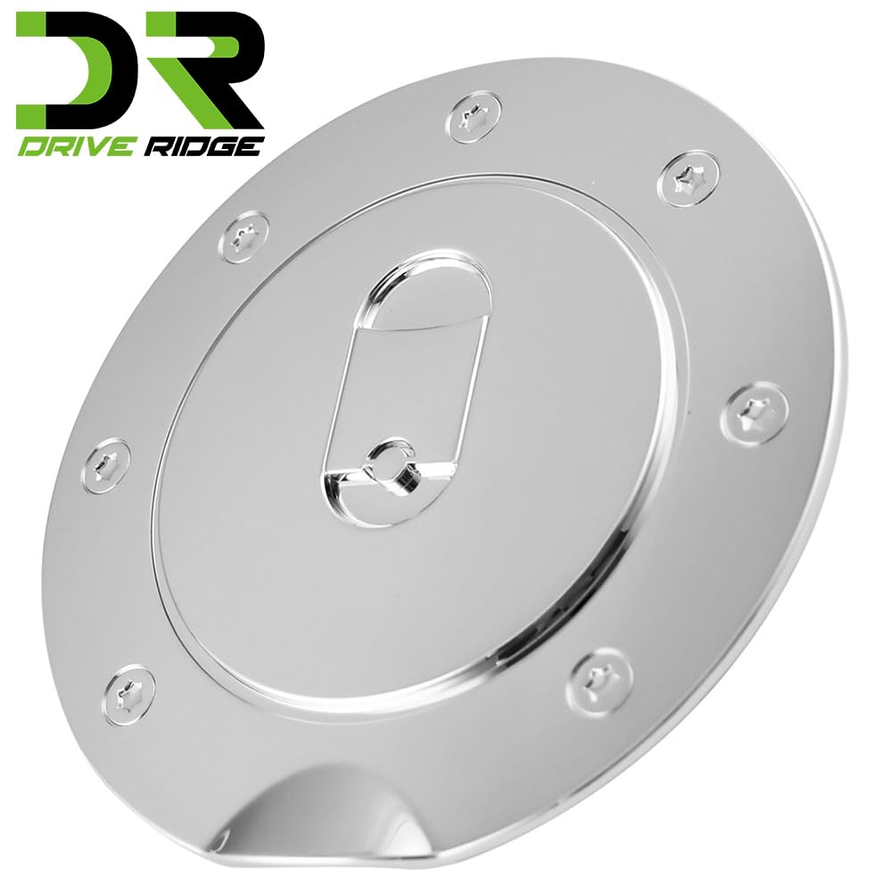 DriveRidge Fuel Door Cover Compatible with 1997-2003 Ford F-150, 1999-2010 Ford F-350 Super Duty, 2000-2005 Ford Excursion