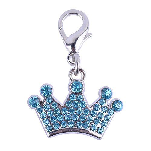 Preisvergleich Produktbild Kronnenanhänger mit Strasssteinen, Haustier-Accessoire
