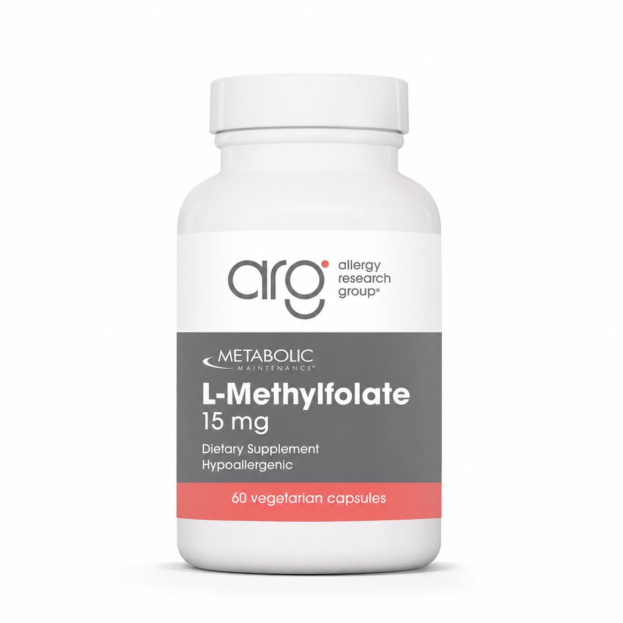 Metabolic Maintenance L-Methylfolate 15 mg, 60 Capsules
