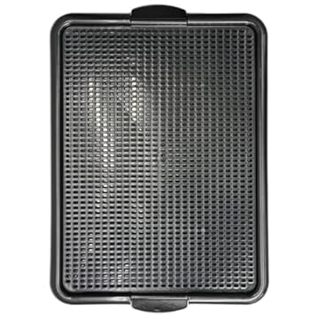 Sanitário Pet Para Cachorro Com Bandeja de Xixi Higiênico (Preto, Médio)