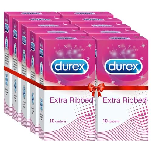 Durex Condoms, Extra Ribbed - 3 Count product image 12