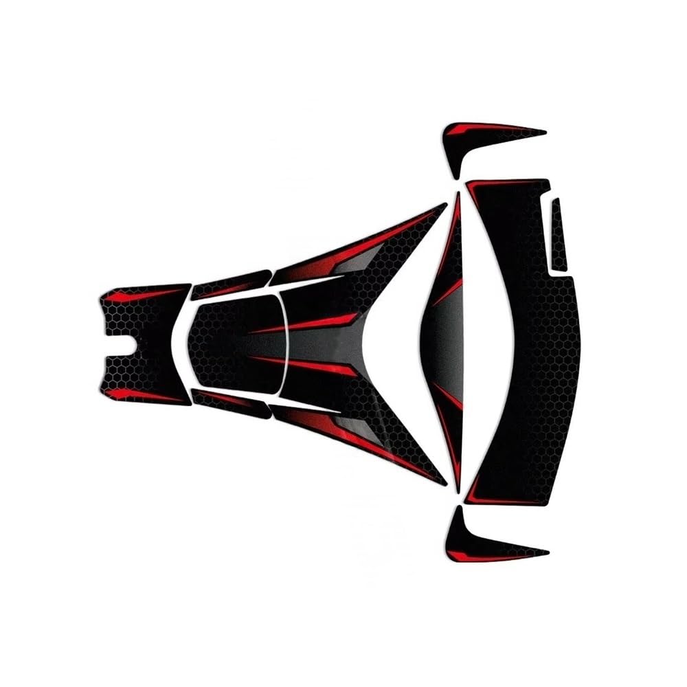 Tank Stickers Motorcycle Tank Pad Sticker Decals Accessories for Pcx for PCX 2025(Red)