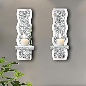 Zolapi Zestaw 2 Kinkietów Candle Sconces