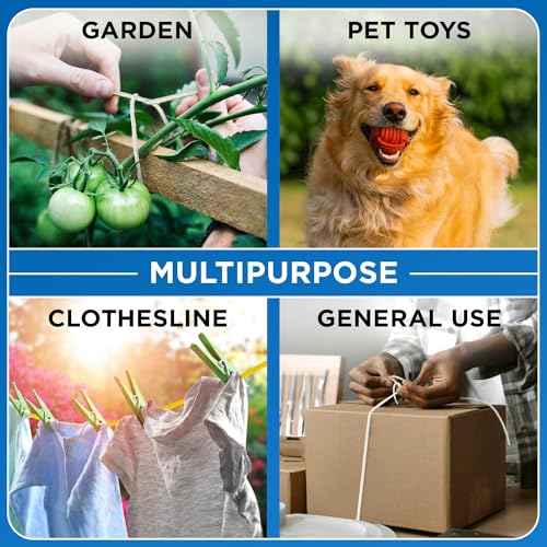 Teceum 2203NTRL50 Cotton Rope 3/16 Inch  thumb #6